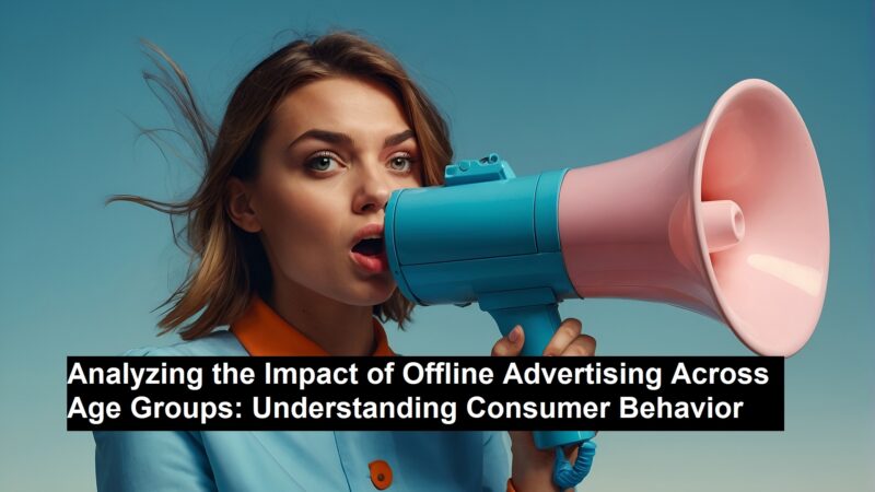 Analyzing the Impact of Offline Advertising Across Age Groups: Understanding Consumer Behavior