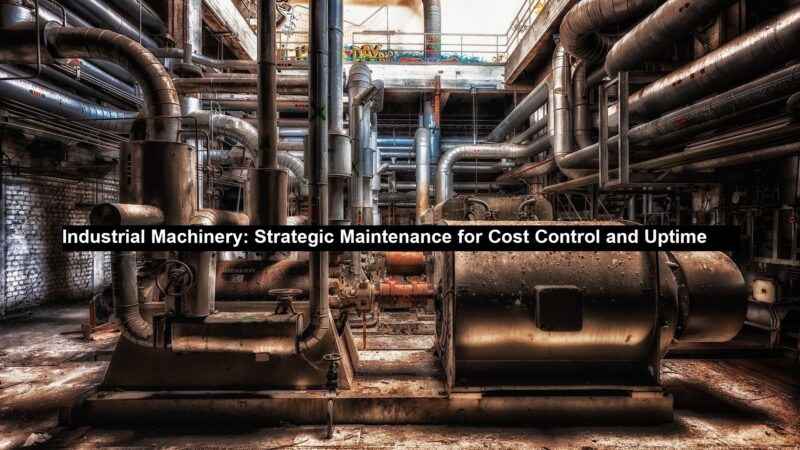 Industrial Machinery: Strategic Maintenance for Cost Control and Uptime