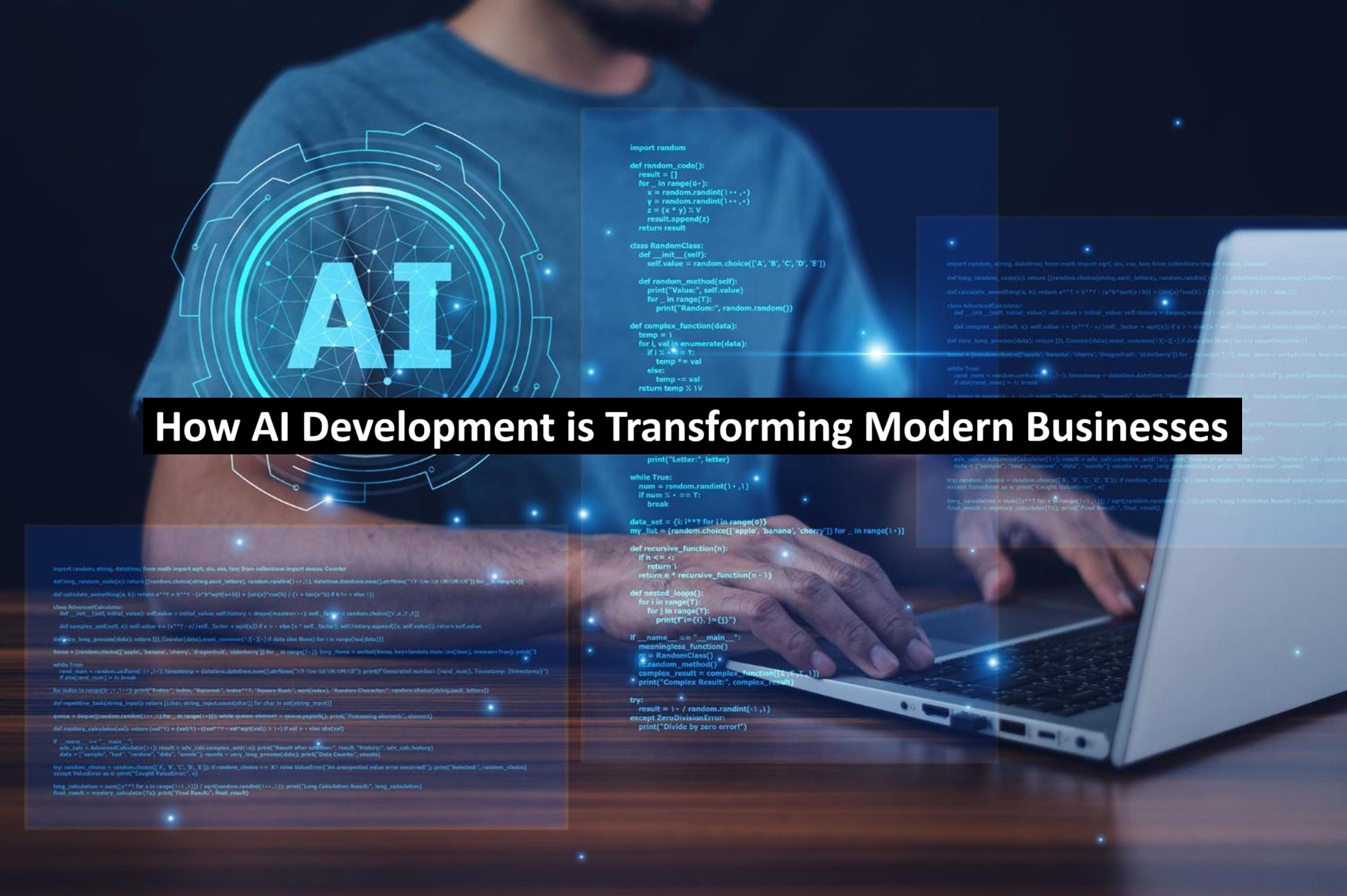 How AI Development is Transforming Modern Businesses
