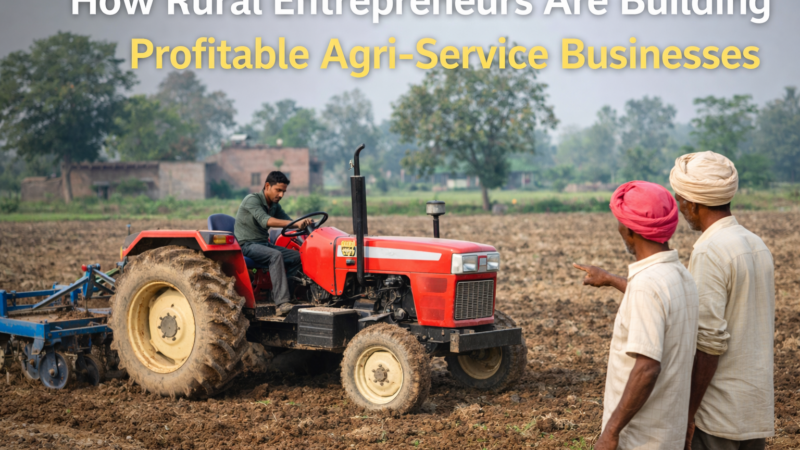 How Rural Entrepreneurs Are Building Profitable Agri-Service Businesses